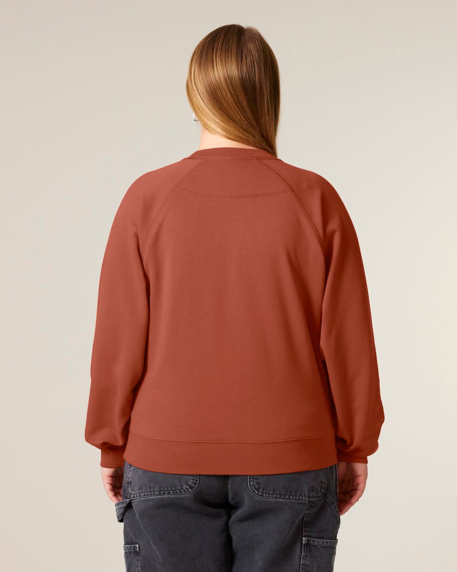 Dames Organic Cotton Raglan Sweatshirt - 300 GSM | Clara STSW217