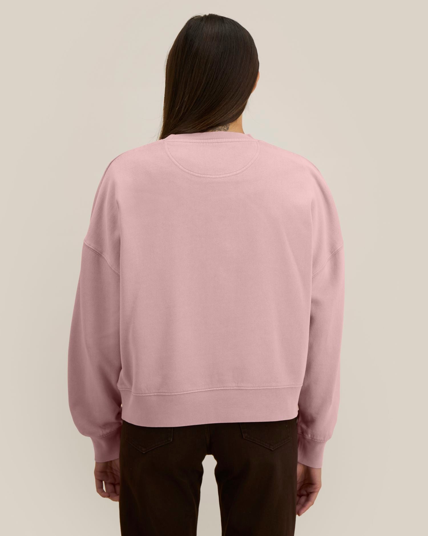 Garment-dyed Sweatshirt mit Rundhalsausschnitt für Damen – 320 g/m² | Stella Alma Vintage – STSW284