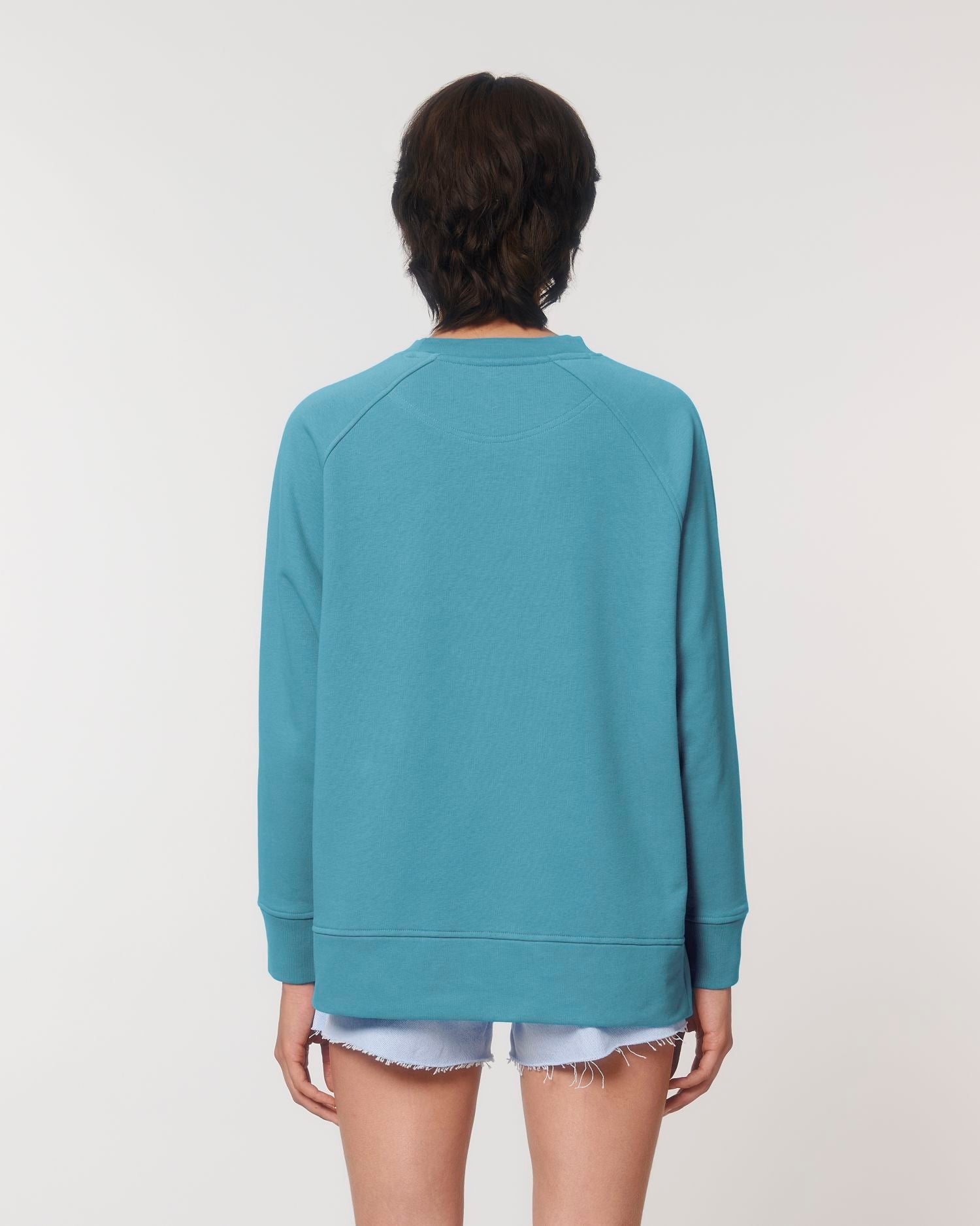 Organic Oversized Women's Crew Neck Sweatshirt - 300 g/m² | Stella Wilder STSW872