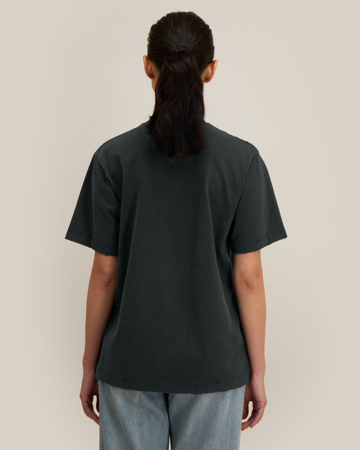Stückgefärbtes schweres T-Shirt im Used-Look – 240 GSM | Freestyler Super Vintage – STTU280