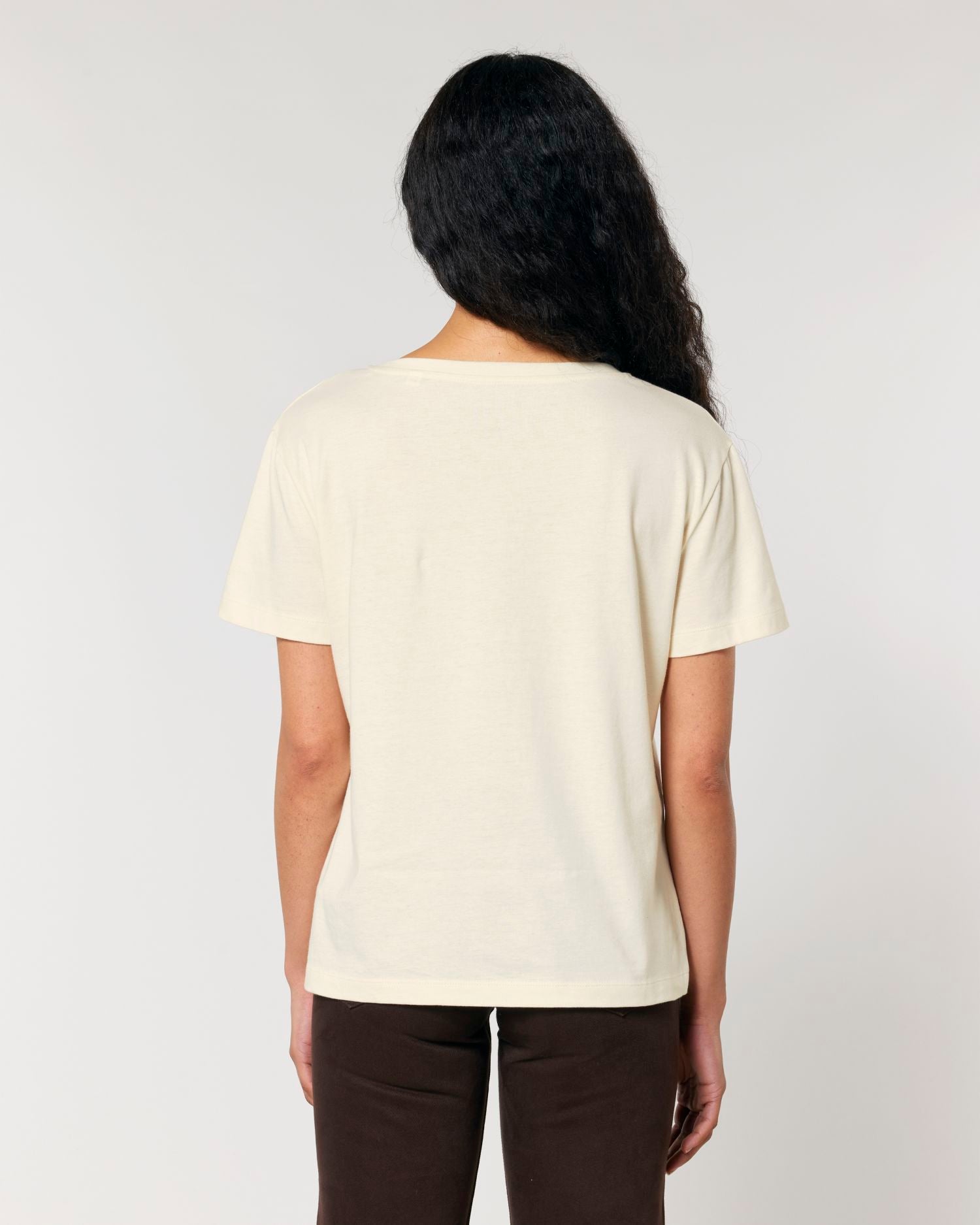 Women's Organic Cotton Scoop Neck T-Shirt - 155 GSM | Stella Serena STTW173