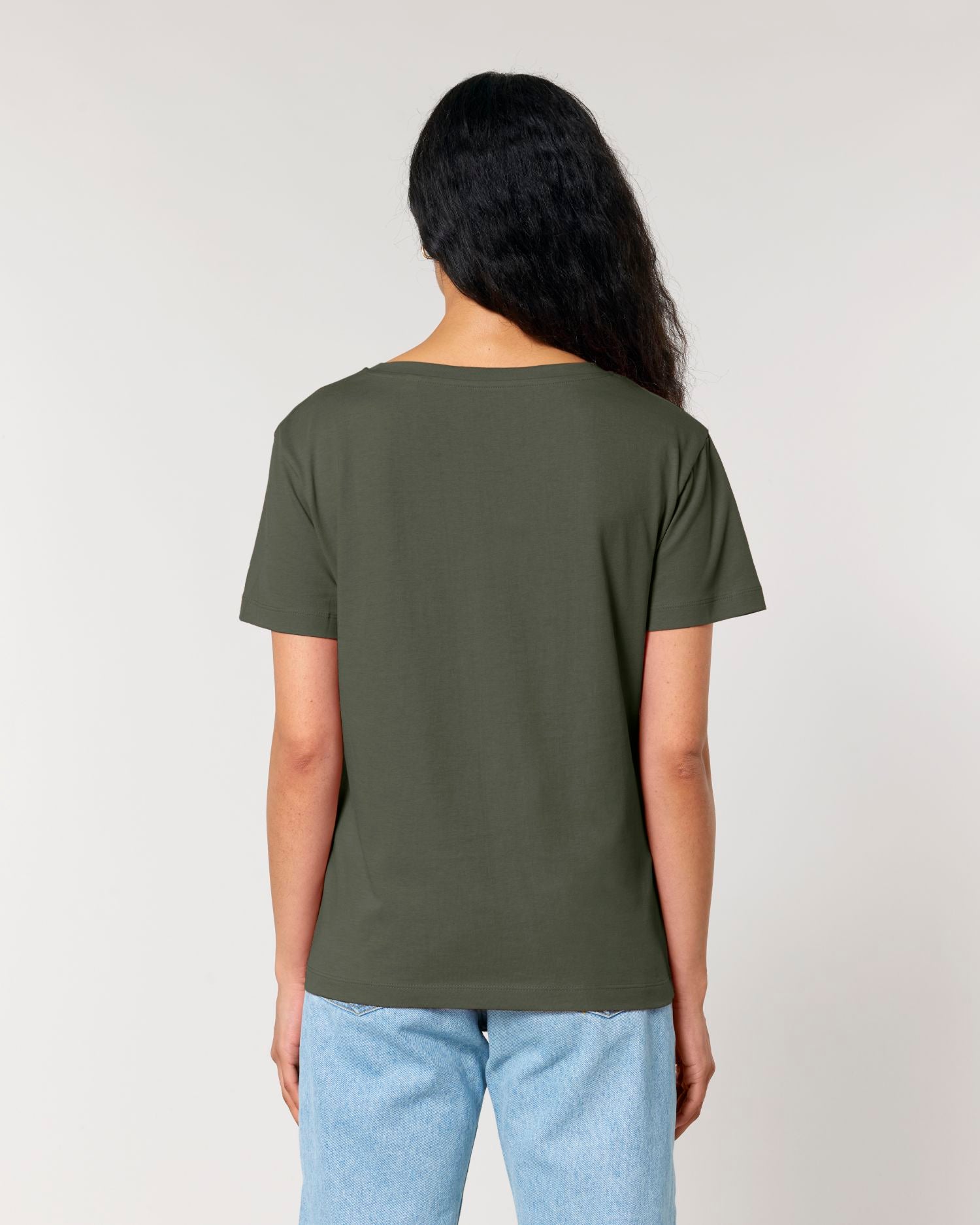 Women's Organic Cotton Scoop Neck T-Shirt - 155 GSM | Stella Serena STTW173