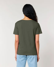 Women's Organic Cotton Scoop Neck T-Shirt - 155 GSM | Stella Serena STTW173