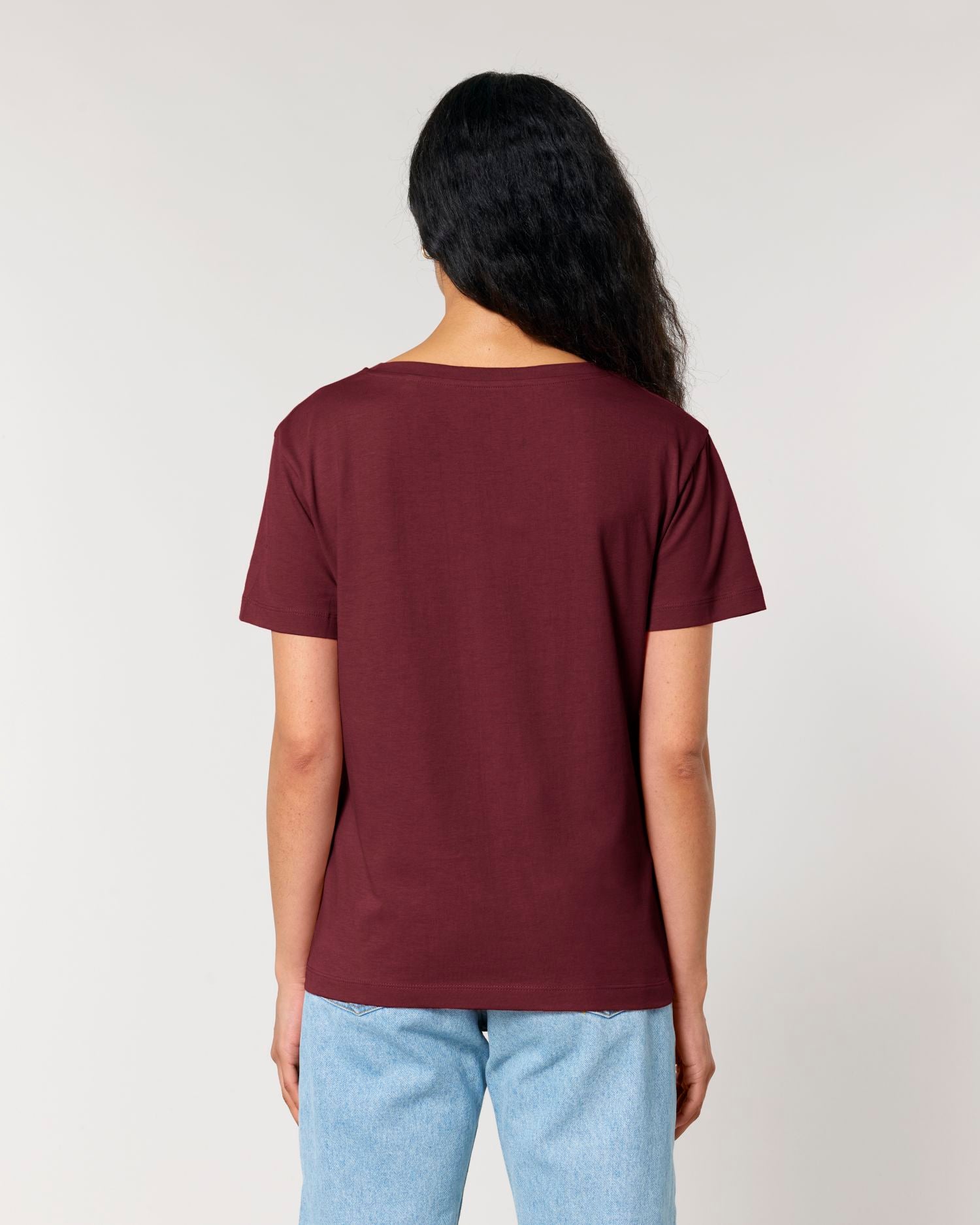 Women's Organic Cotton Scoop Neck T-Shirt - 155 GSM | Stella Serena STTW173