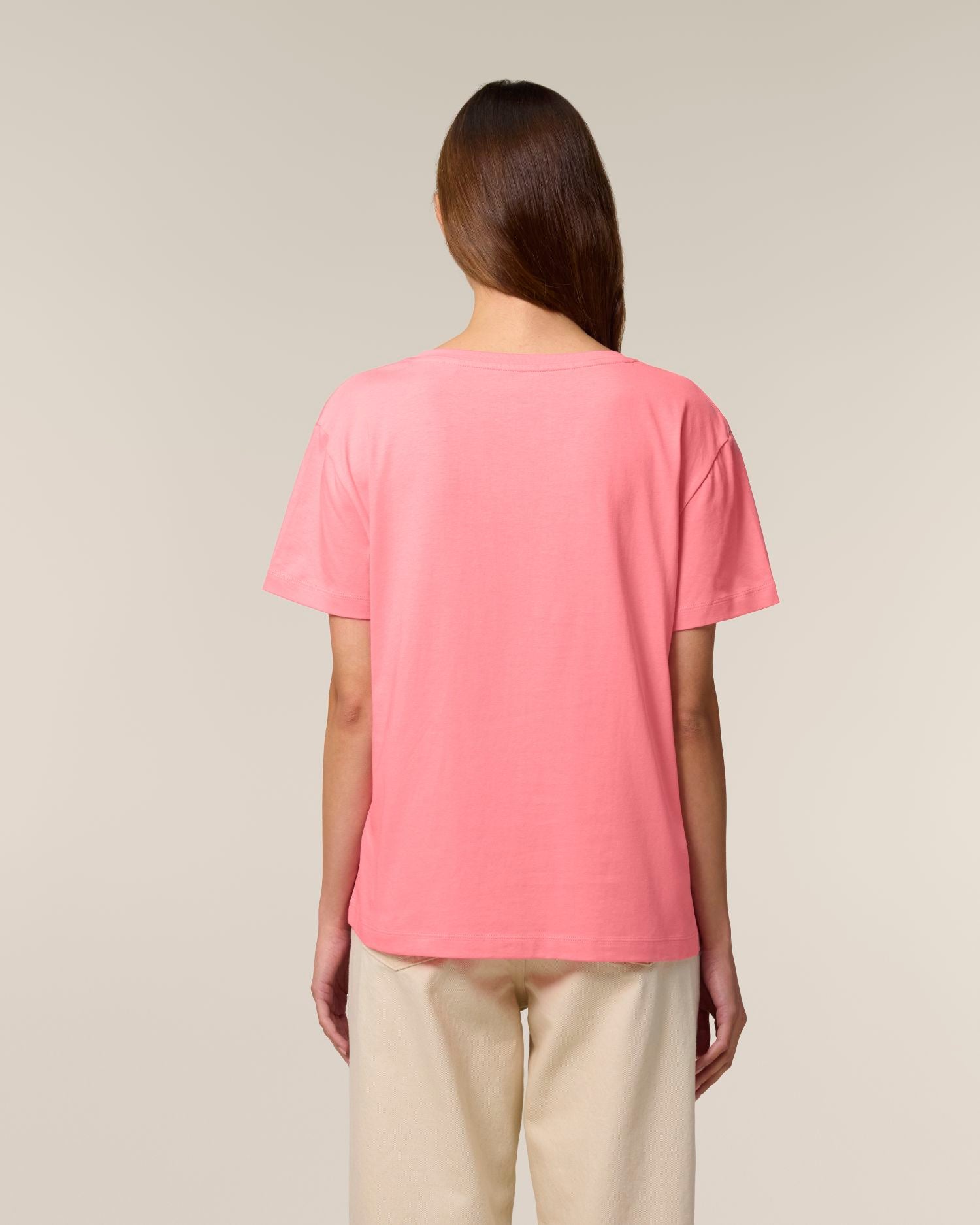 Women's Organic Cotton Scoop Neck T-Shirt - 155 GSM | Stella Serena STTW173