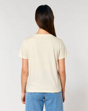 Camiseta orgánica de mujer con cuello en V - 155 GSM | Stella Isla STTW176