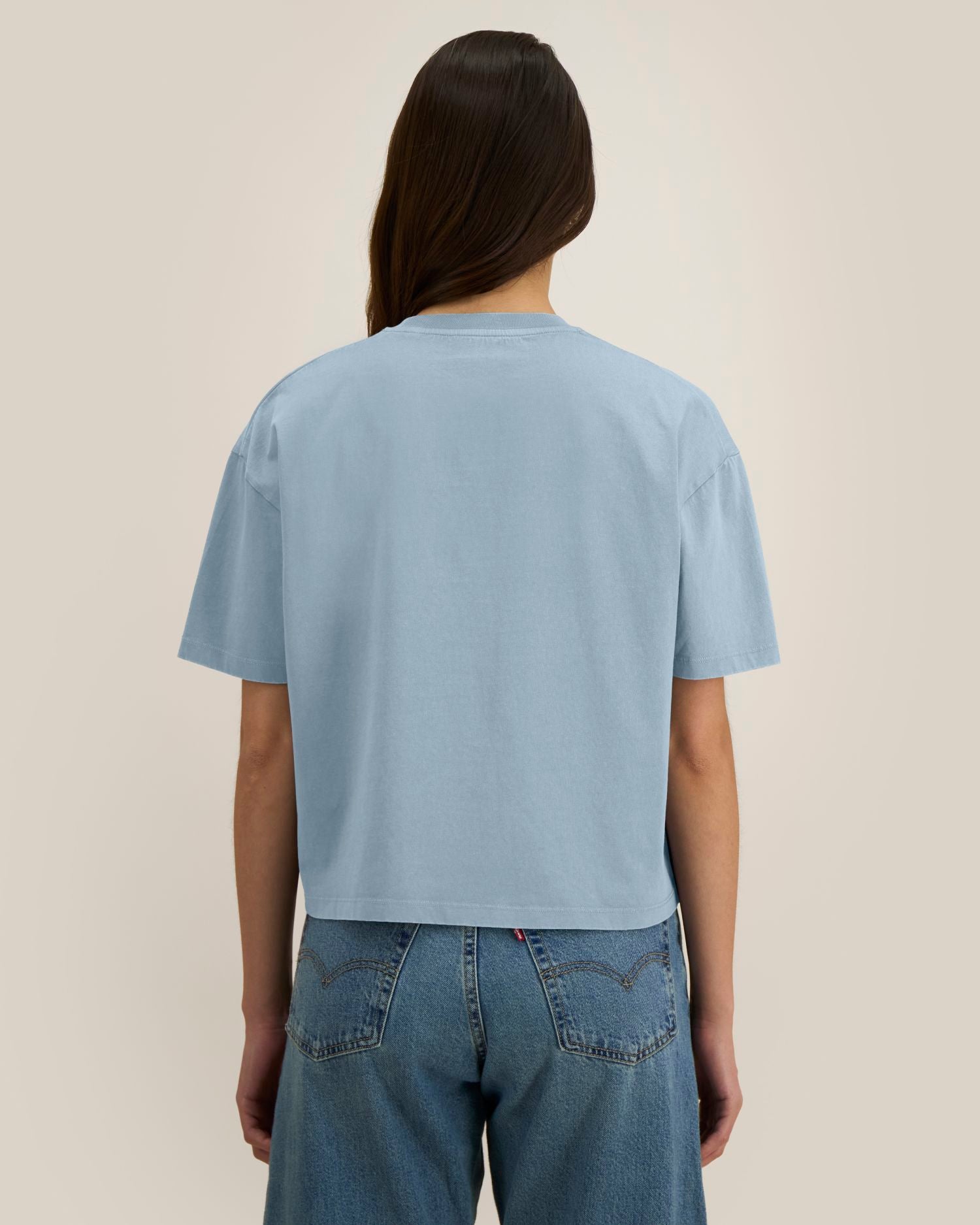 Stückgefärbtes, kastig geschnittenes Damen-T-Shirt – 155 g/m² | Stella Nova Vintage – STTW283