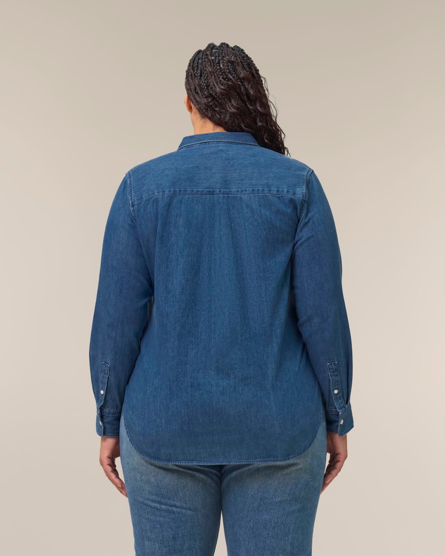 Camisa vaquera de mujer – 235 GSM | Stella STWW970