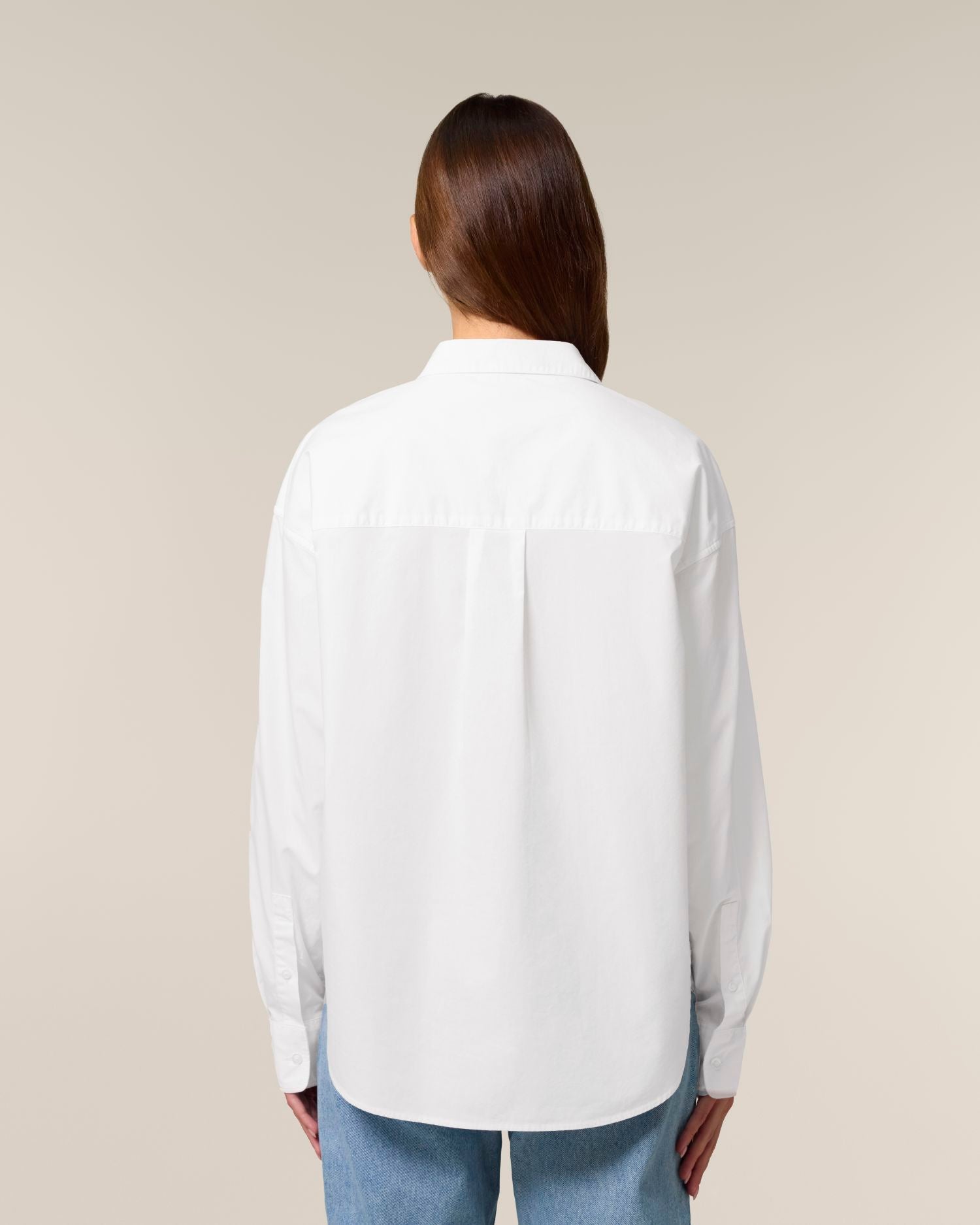 Women's Relaxed Poplin Shirt - 130 GSM | Stella Styler Shirt STWW973