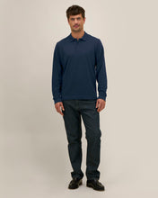 Unisex Organic Cotton Long Sleeve Polo - 240 GSM | Prepster 2.0 STPU223