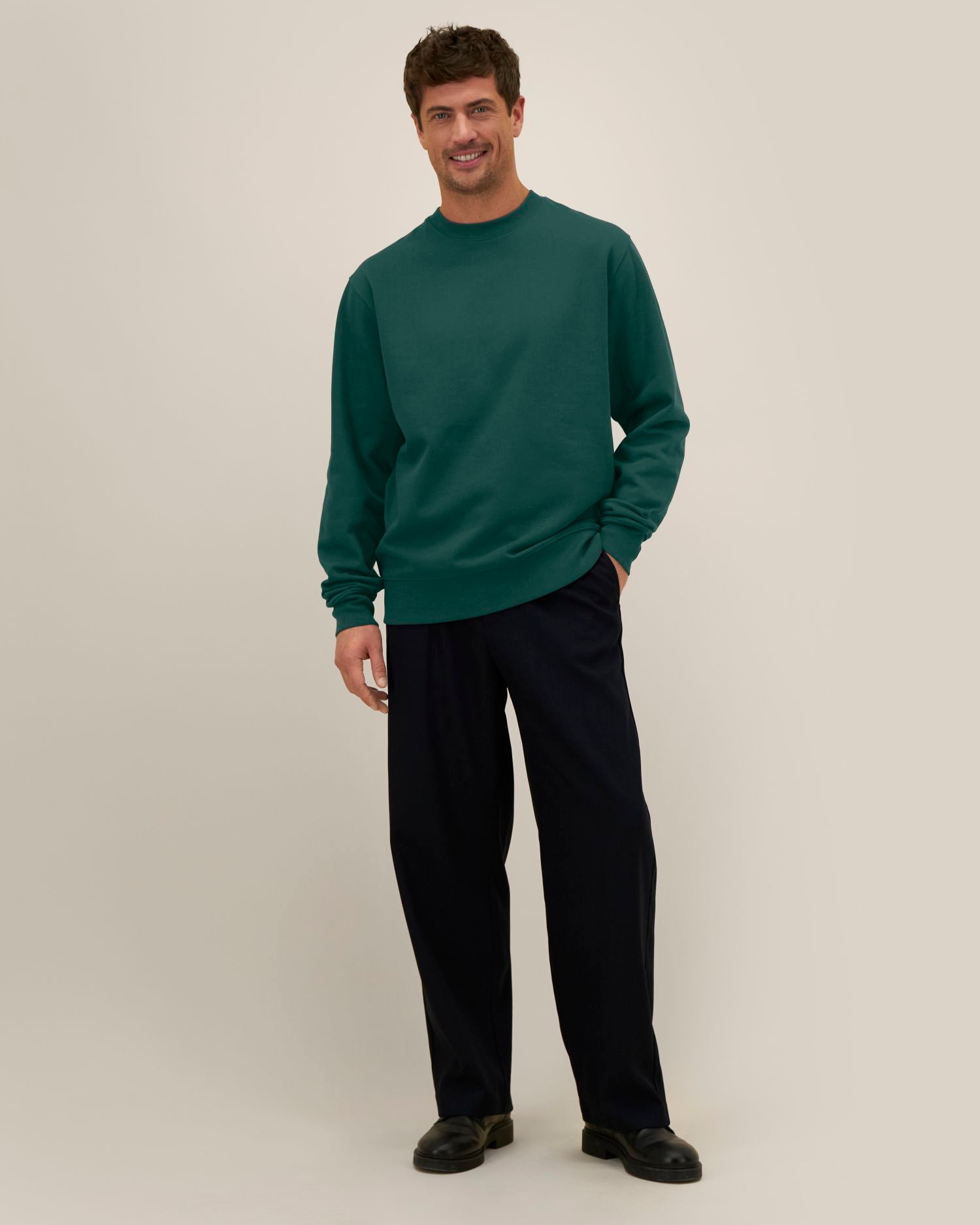 Unisex Crew Neck Sweatshirt - Organic Cotton 350 GSM | STSU178 Changer 2.0