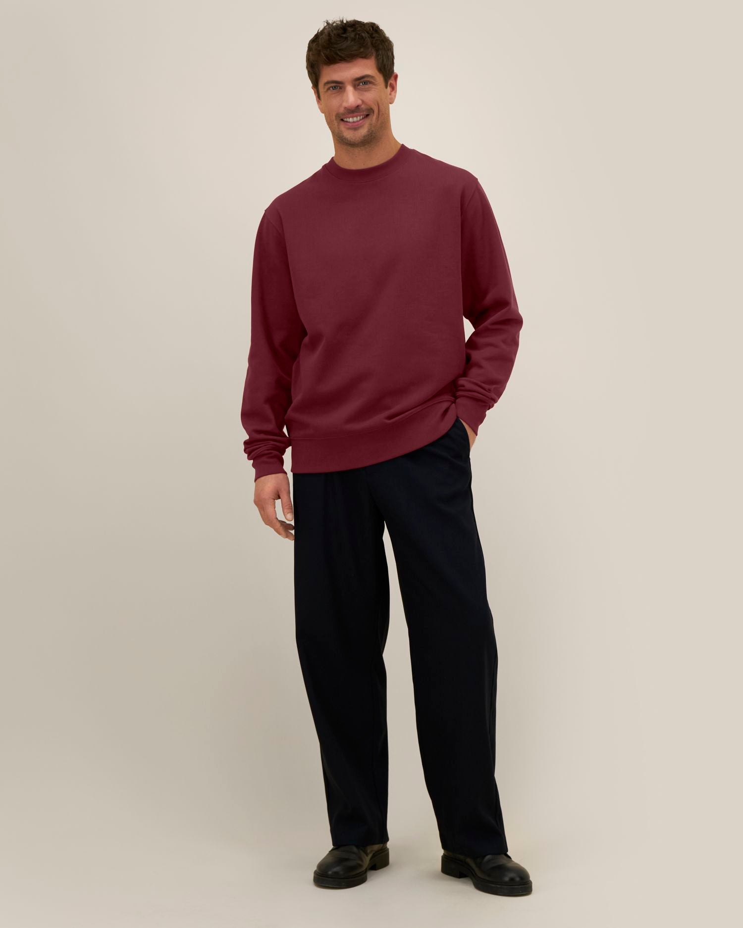 Unisex Crew Neck Sweatshirt - Organic Cotton 350 GSM | STSU178 Changer 2.0