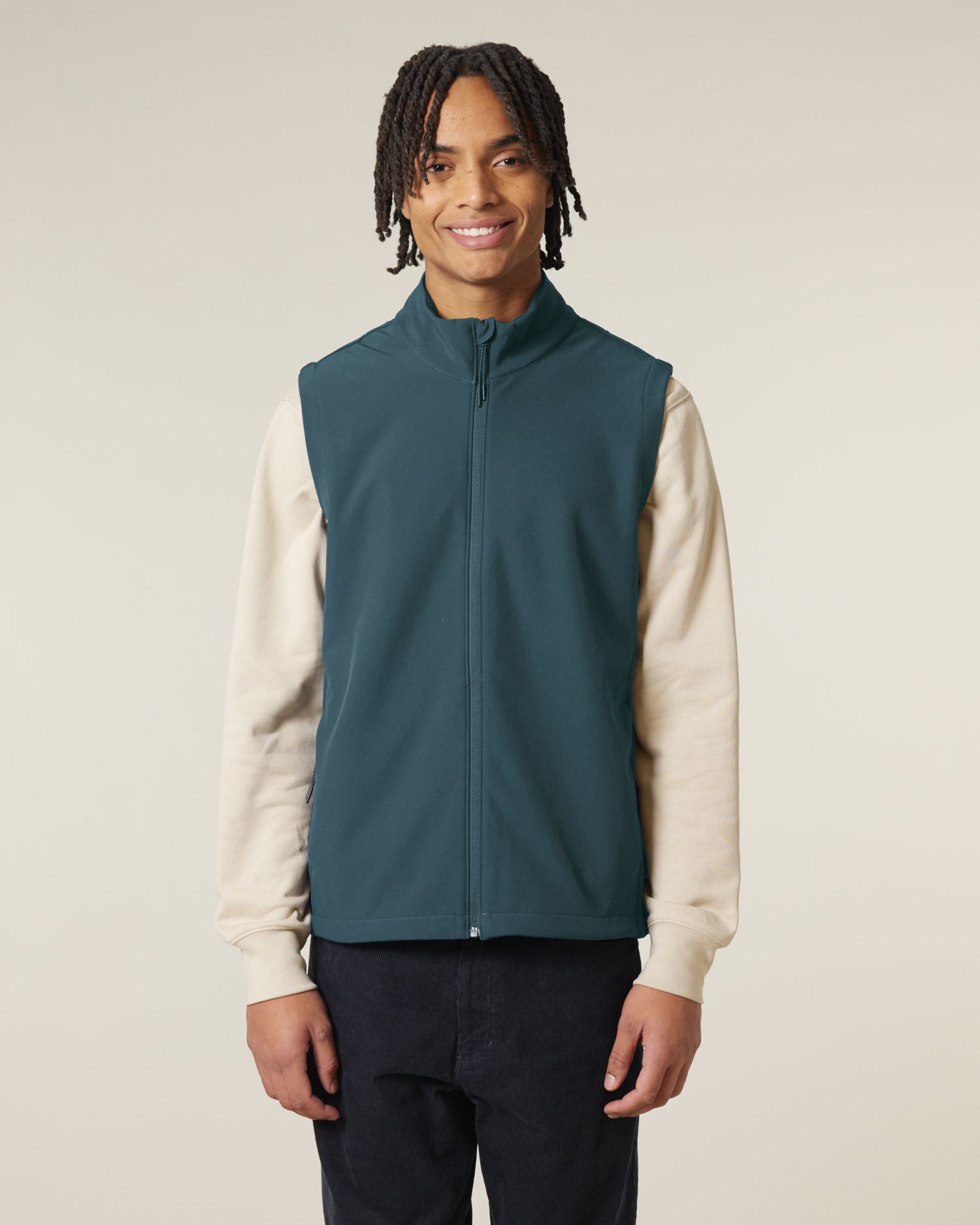 Veste Softshell sans manches pour hommes, déperlante - 315 GSM | Stanley Trail Blazer STJM235