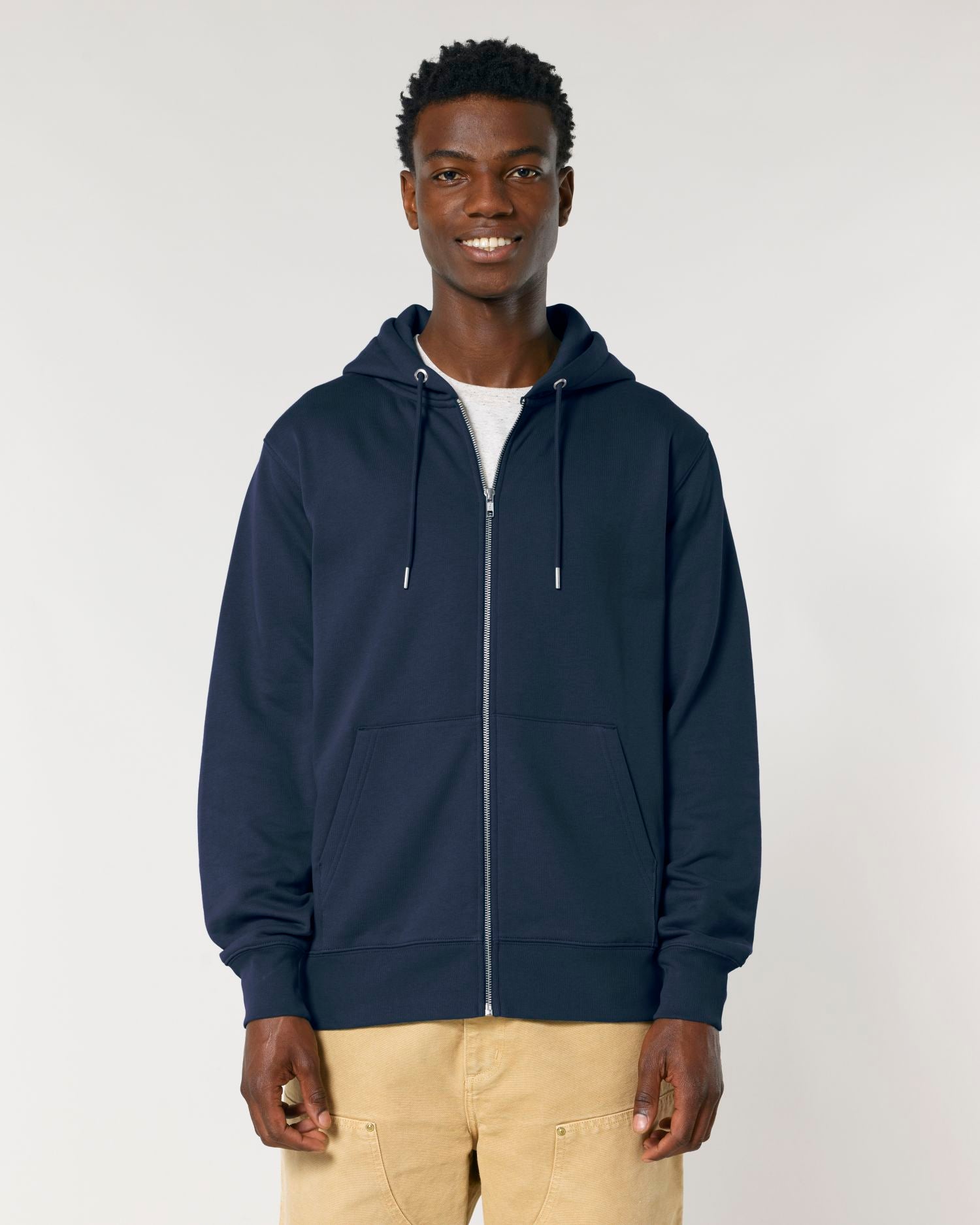 Unisex Zip-Thru Hoodie - Organic Cotton | Organic Blank