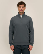 Unisex Organic Cotton Quarter Zip Sweatshirt - 280 GSM | Trucker 2.0 STSU204