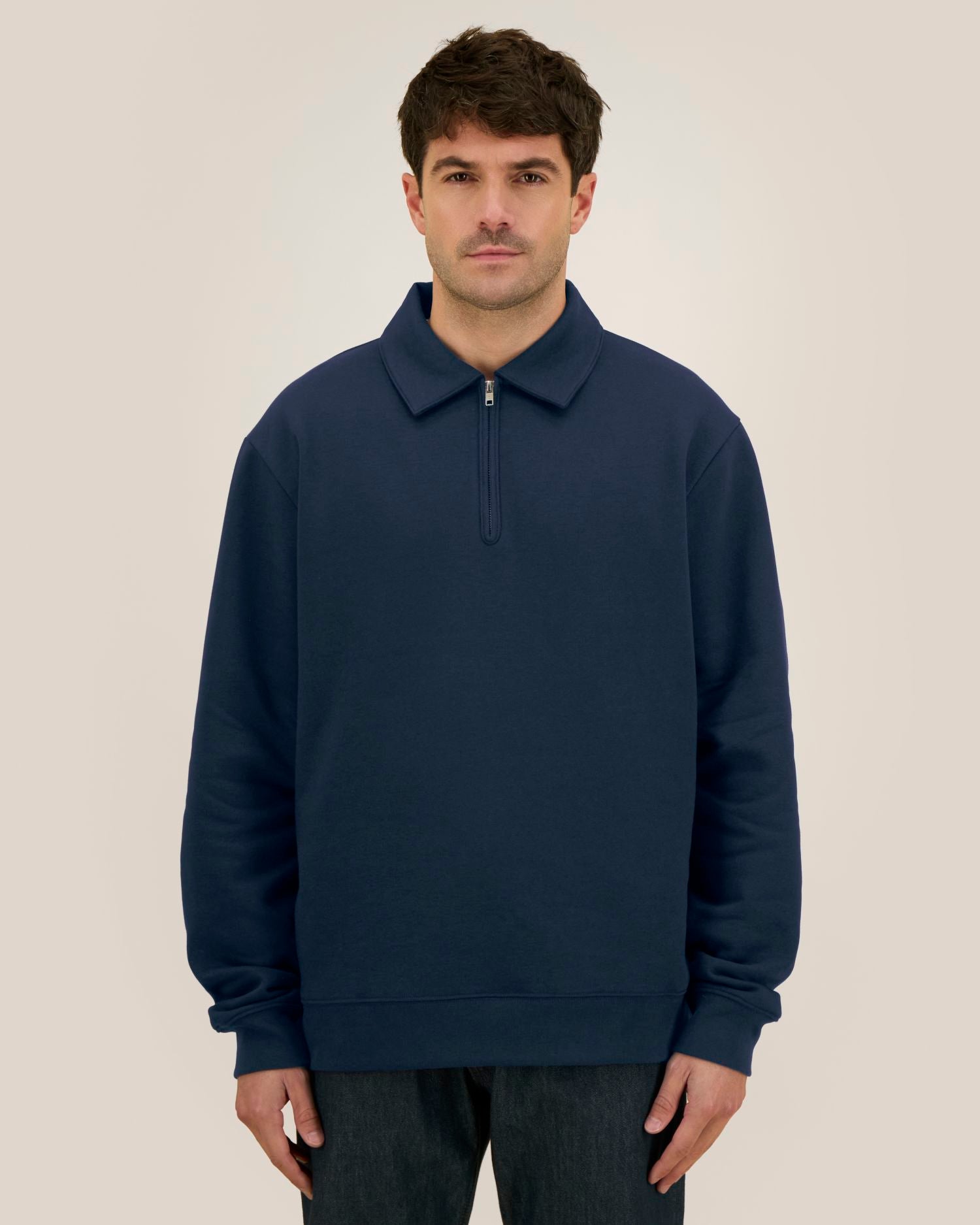 Sudadera unisex con cuello y cremallera de un cuarto - 280 GSM | Proper - STSU273