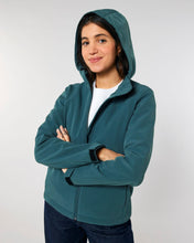 Women's Hooded Water-Repellent Softshell Jacket - 342 GSM | Stella Discoverer STJW159