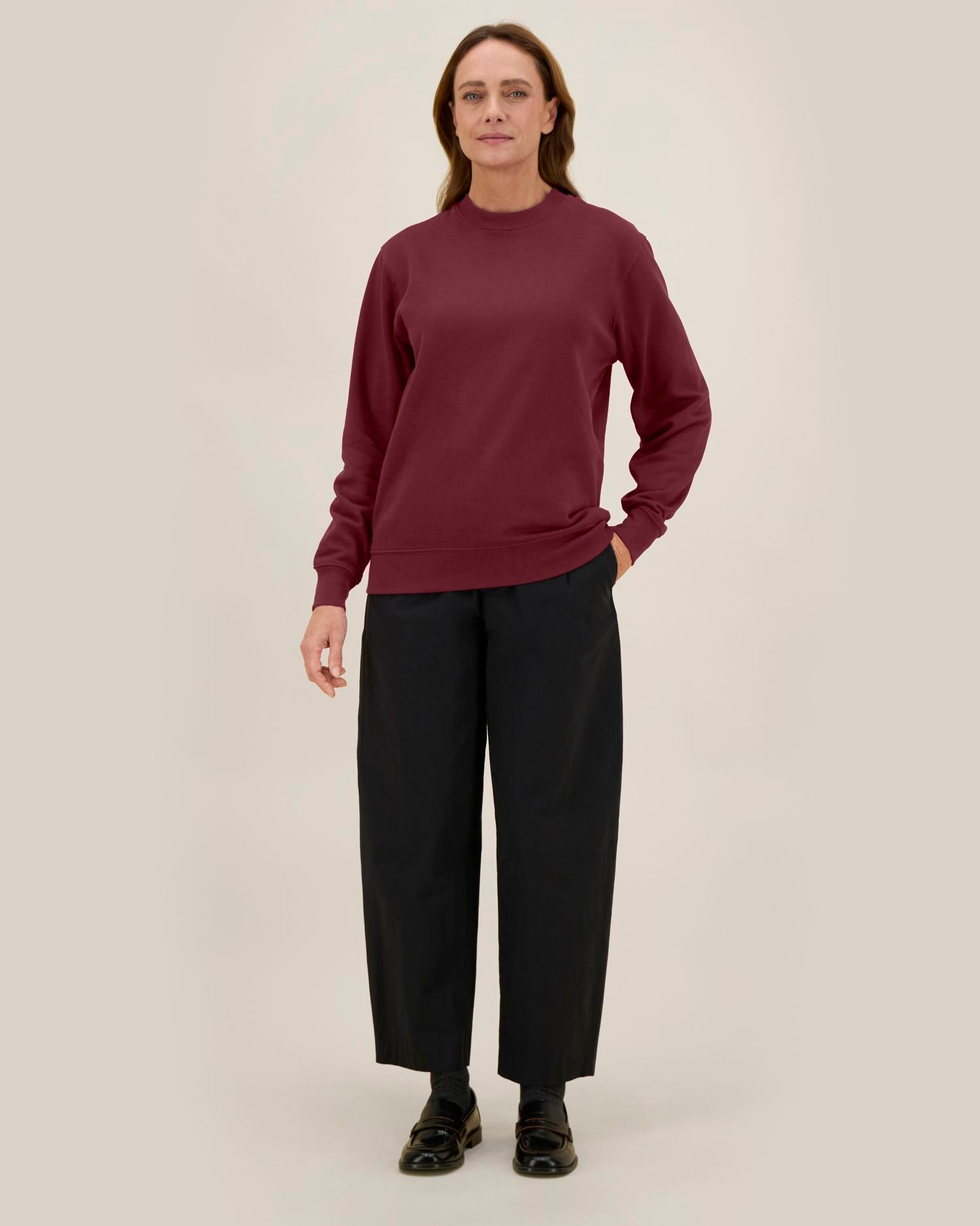 Unisex Crew Neck Sweatshirt - Organic Cotton 350 GSM | STSU178 Changer 2.0