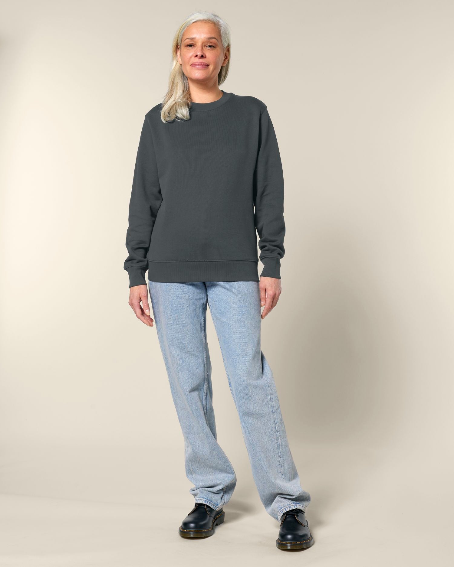 Unisex Crew Neck Sweatshirt - Organic Cotton 350 GSM | STSU178 Changer 2.0