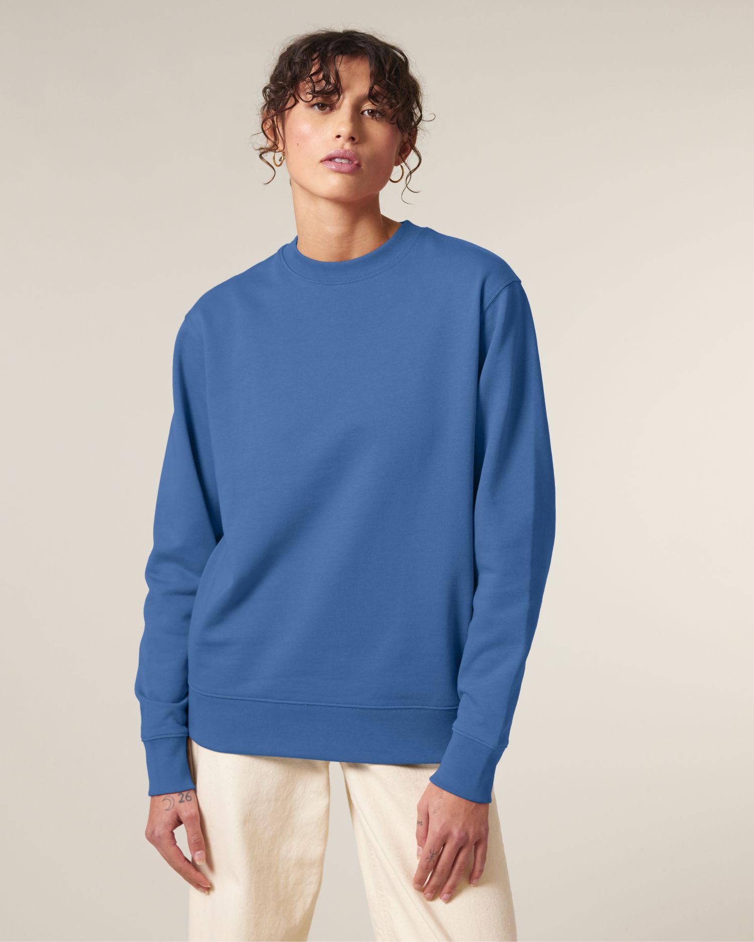 Unisex Crew Neck Sweatshirt - Organic Cotton 350 GSM | STSU178 Changer 2.0