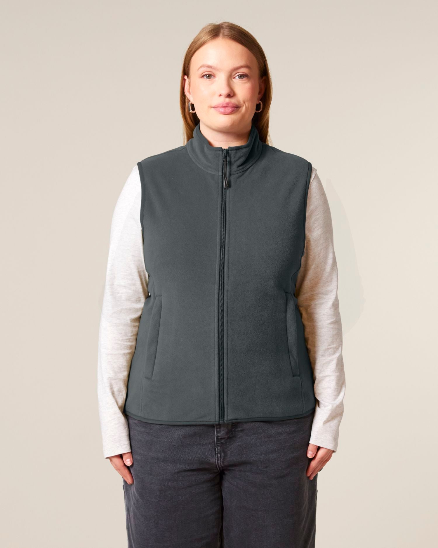Veste sans manches en polaire recyclée pour femmes - 300 GSM | Stella Quester STJW241