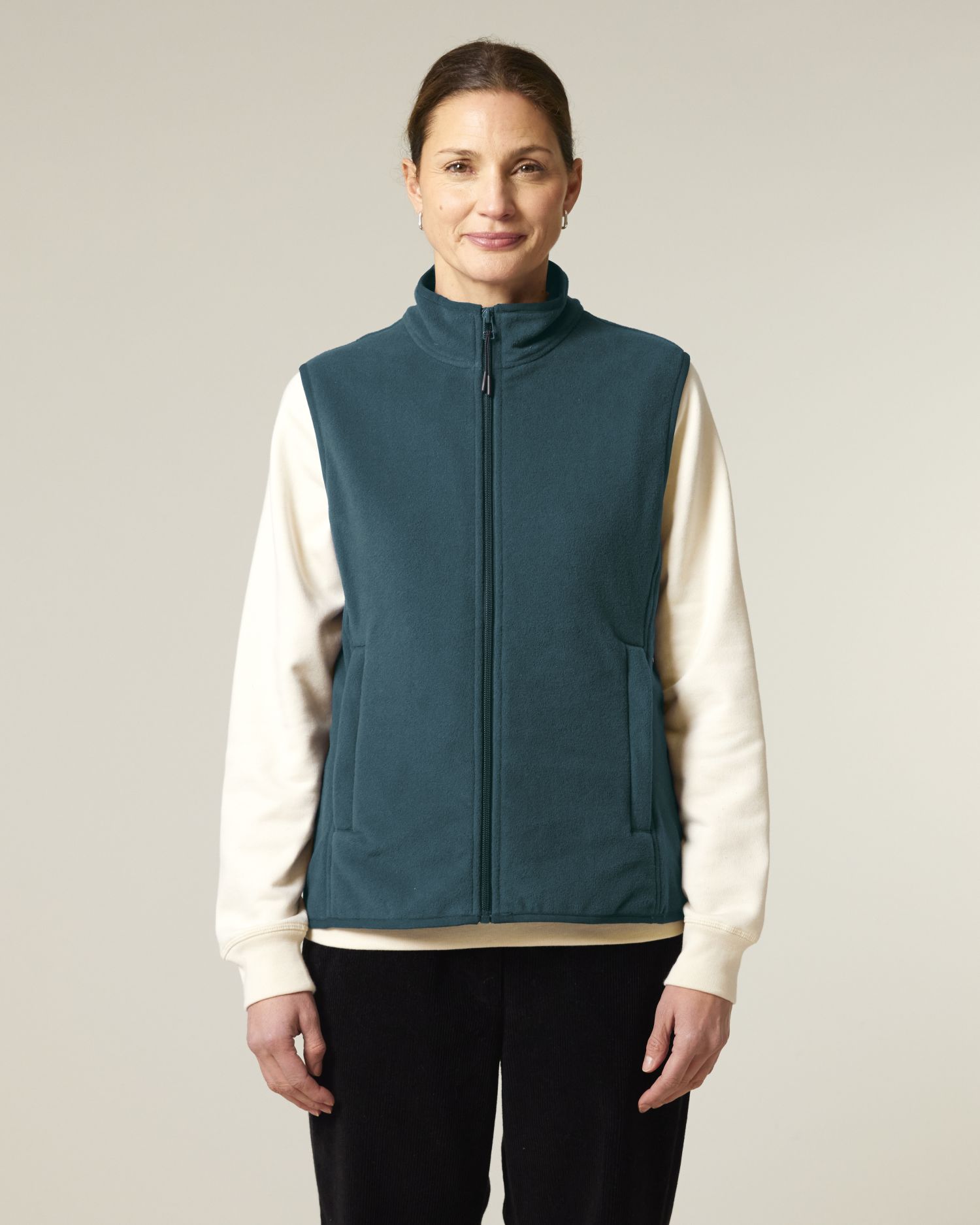 Veste sans manches en polaire recyclée pour femmes - 300 GSM | Stella Quester STJW241