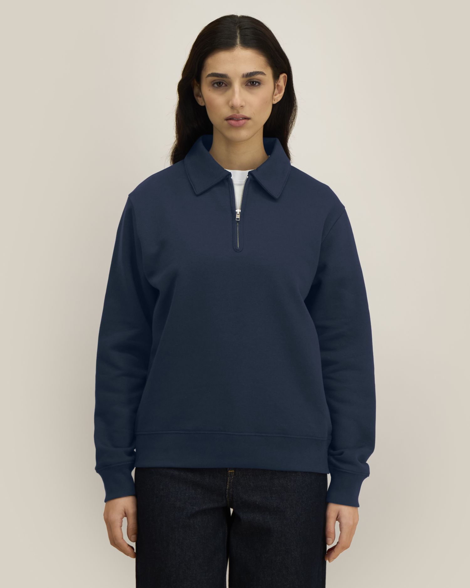 Sudadera unisex con cuello y cremallera de un cuarto - 280 GSM | Proper - STSU273