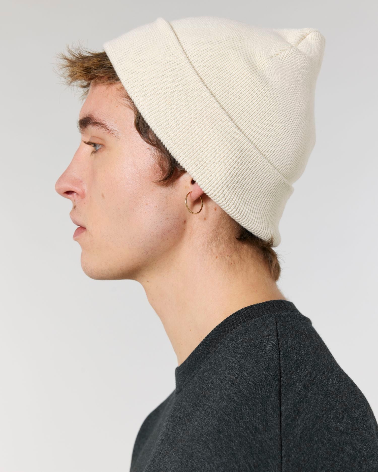 Gorro de dos capas orgánico y reciclado | Rib Beanie STAU772