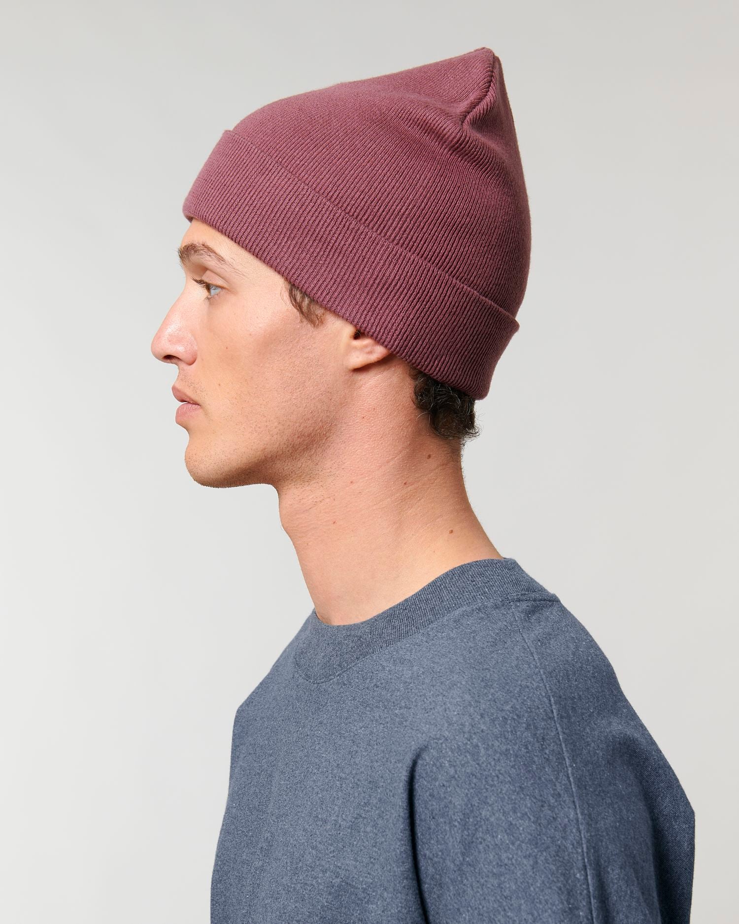 Organische & Gerecyclede Dubbelgelaagde Muts | Rib Beanie STAU772