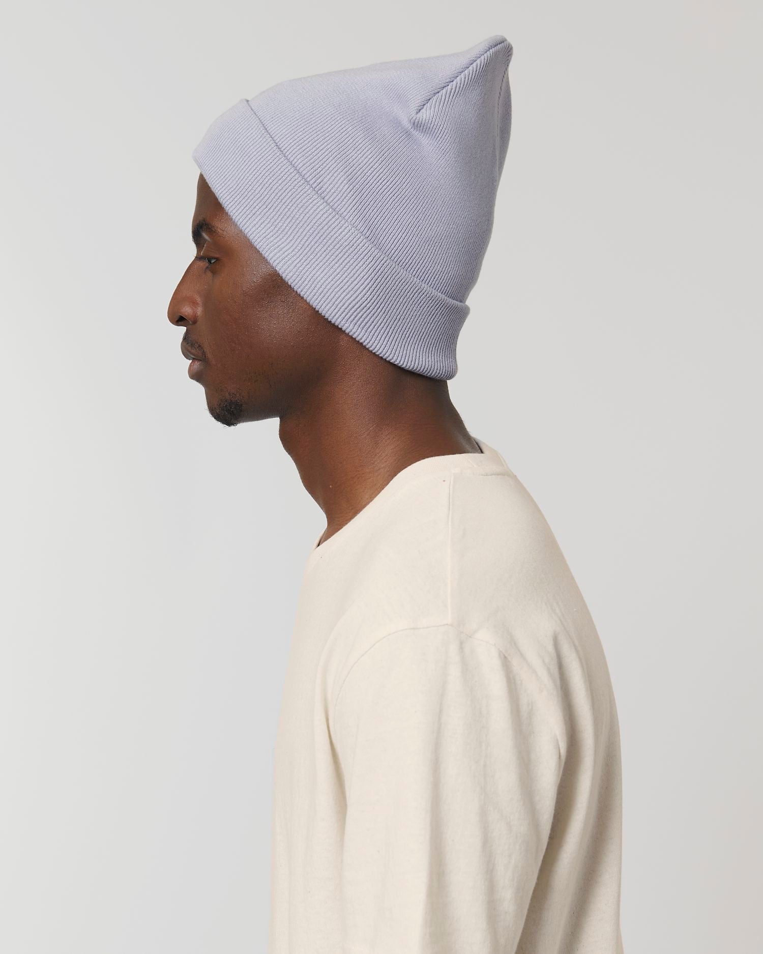 Organic & Recycled Two-Layer Beanie | Rib Beanie STAU772