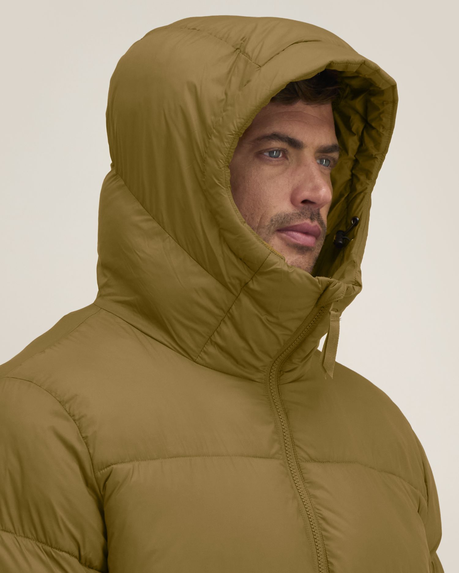 Unisex-Pufferjacke mit Kapuze aus recyceltem Nylon | Puffer 2.0 - STJU292
