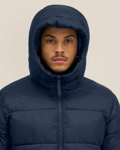 Unisex-Pufferjacke mit Kapuze aus recyceltem Nylon | Puffer 2.0 - STJU292