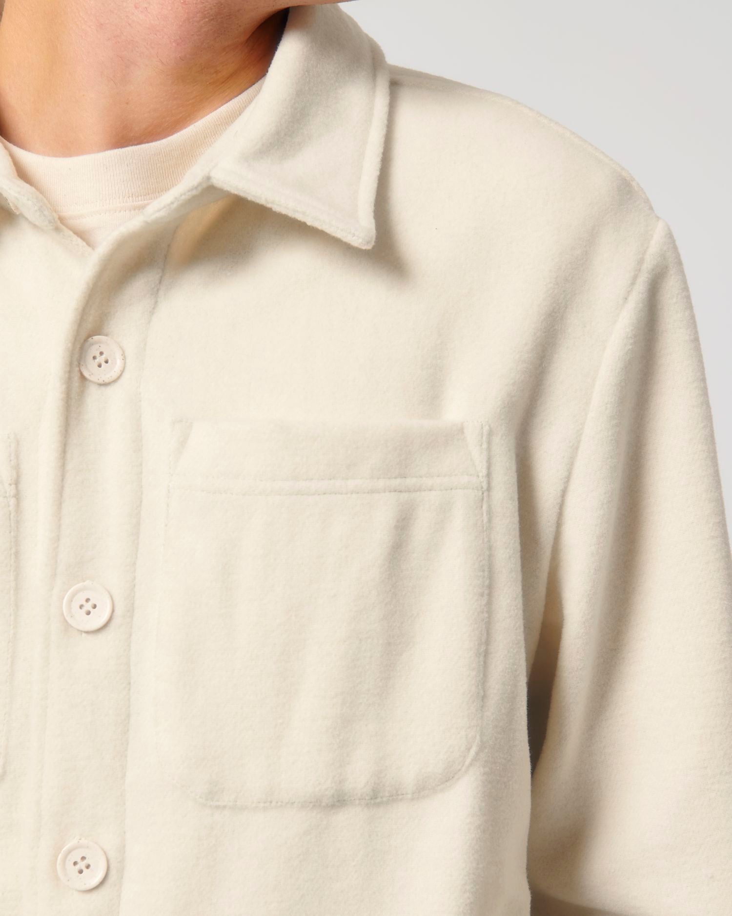 Unisex Gerecycled Twill Overshirt | Rivier STJU845