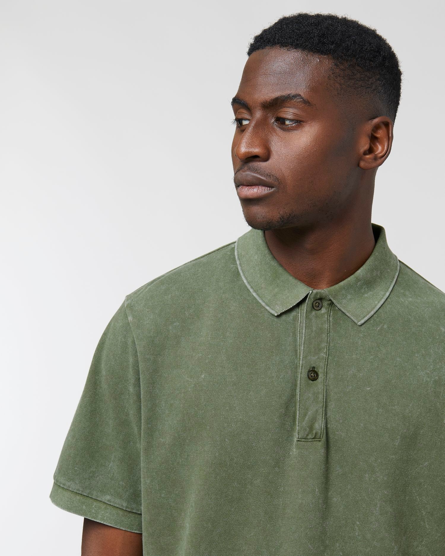 Unisex Garment-Dyed Organic Polo - 230 g/m² | Prepster Vintage Polos - STPU335