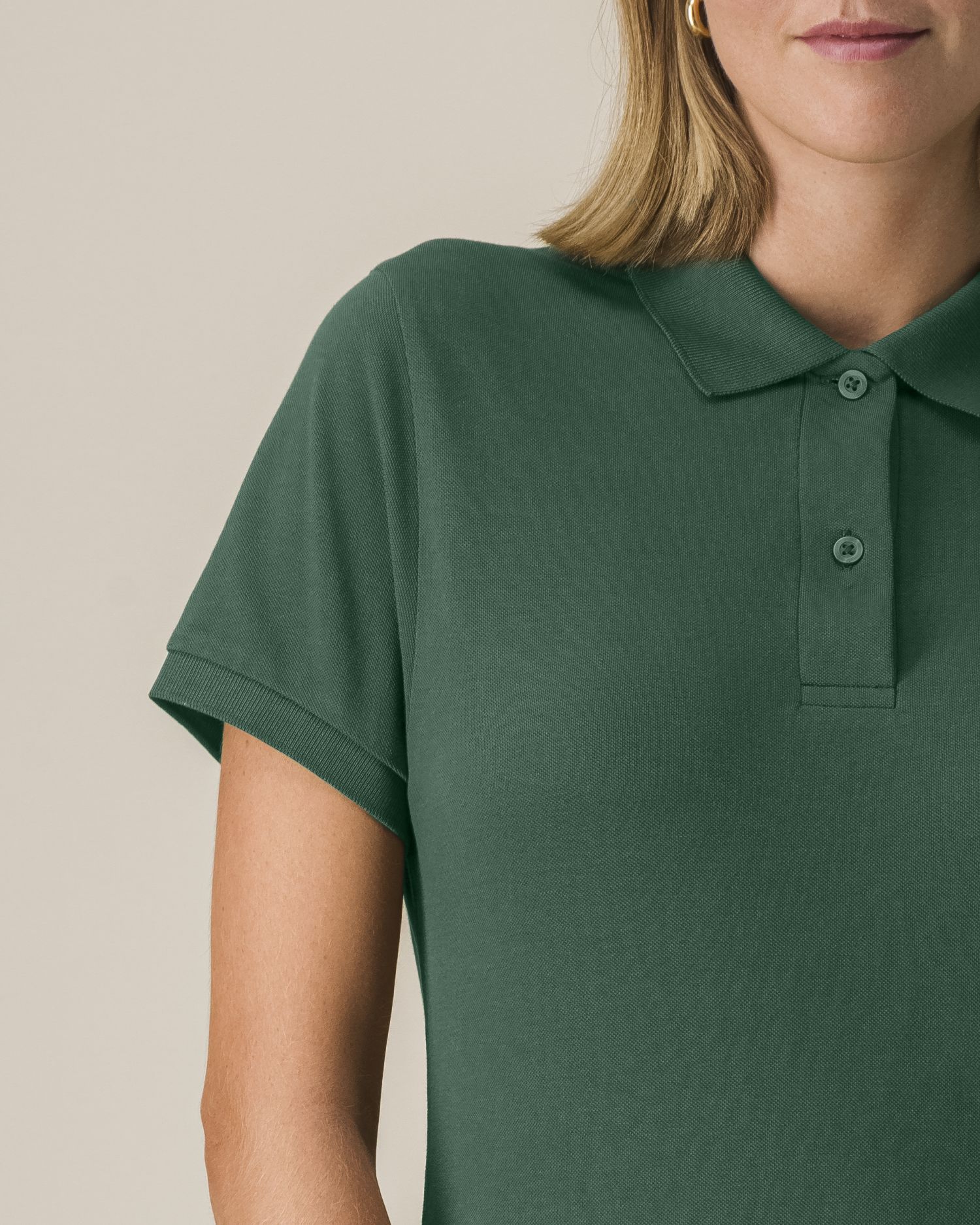 Women's Fitted Polo Shirt - 185 GSM | Stella Coaster STPW977