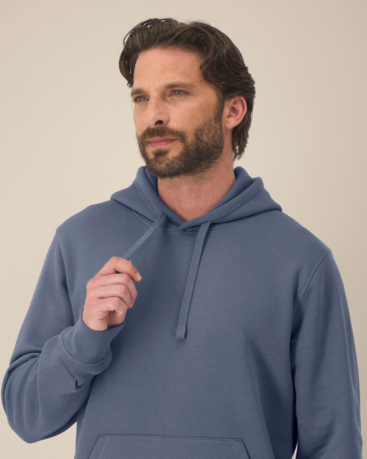 Unisex Hoodie Sweatshirt van Biologisch Katoen Middel-Licht - 280 GSM | Drummer 2.0 STSU168