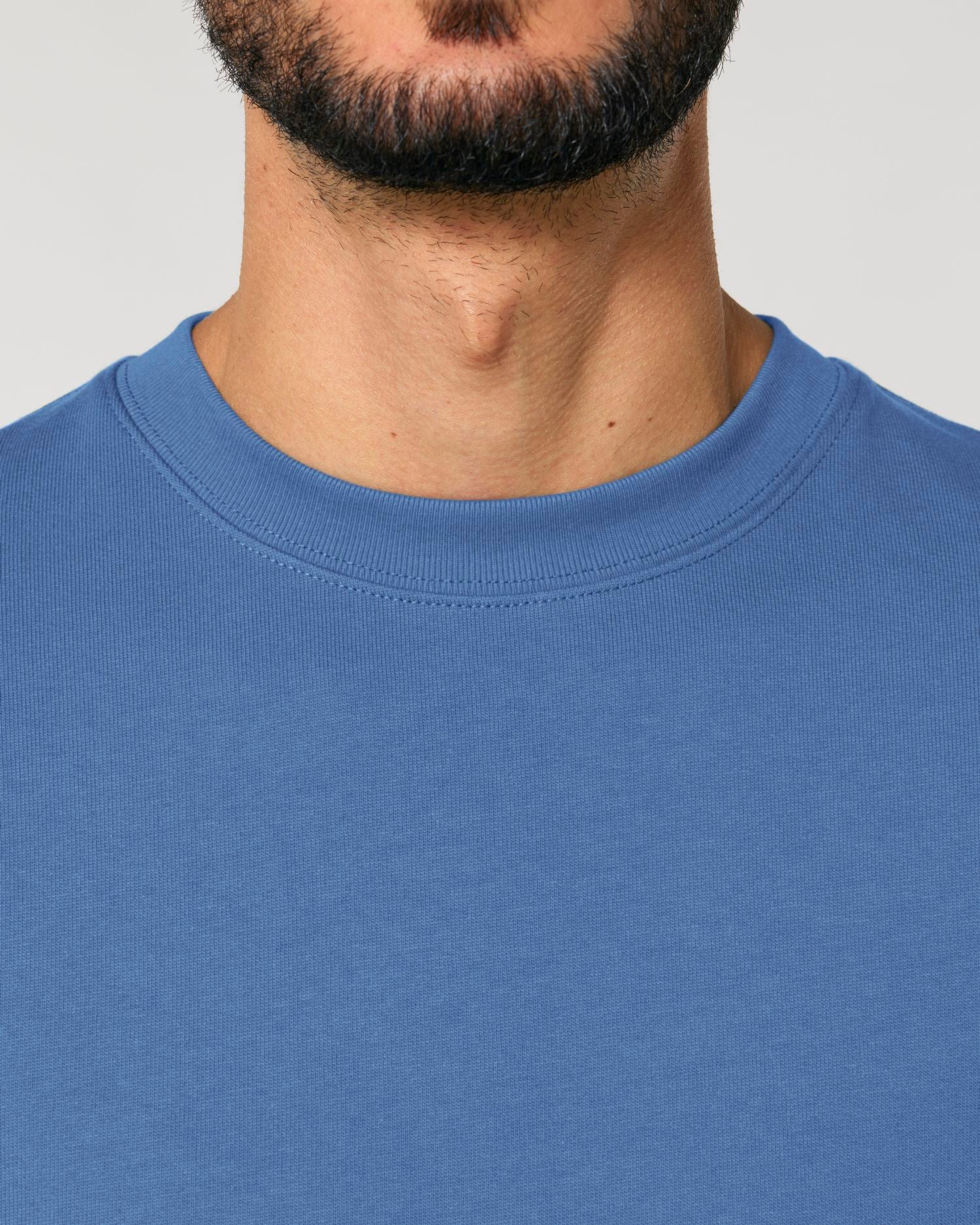 Sudadera unisex de cuello redondo - algodón orgánico 350 GSM | STSU178 Changer 2.0