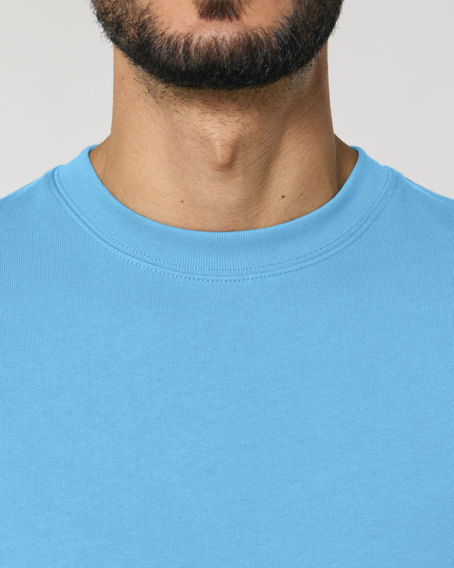Sudadera unisex de cuello redondo - algodón orgánico 350 GSM | STSU178 Changer 2.0