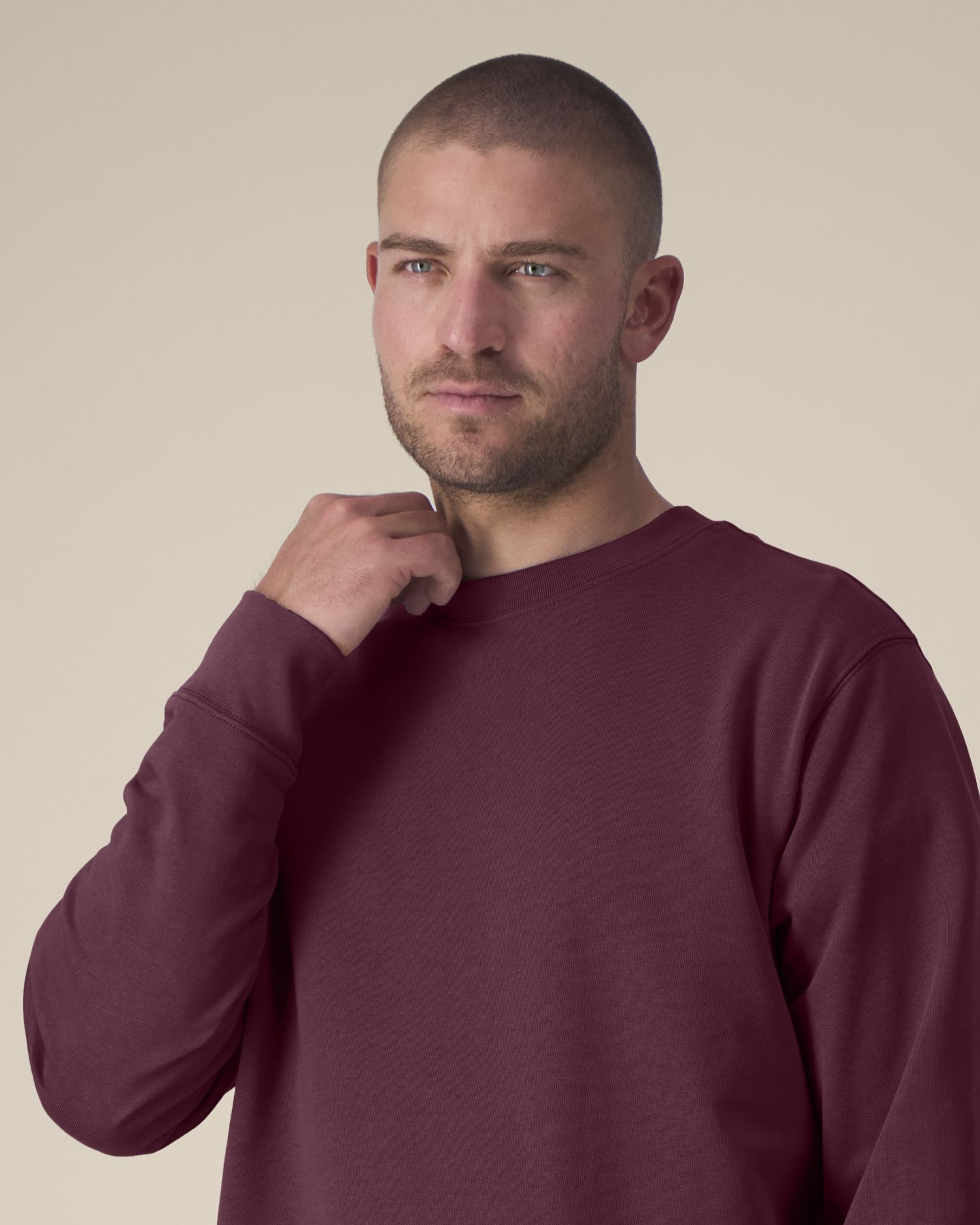 Unisex Crew Neck Sweatshirt - Organic Cotton 350 GSM | STSU178 Changer 2.0