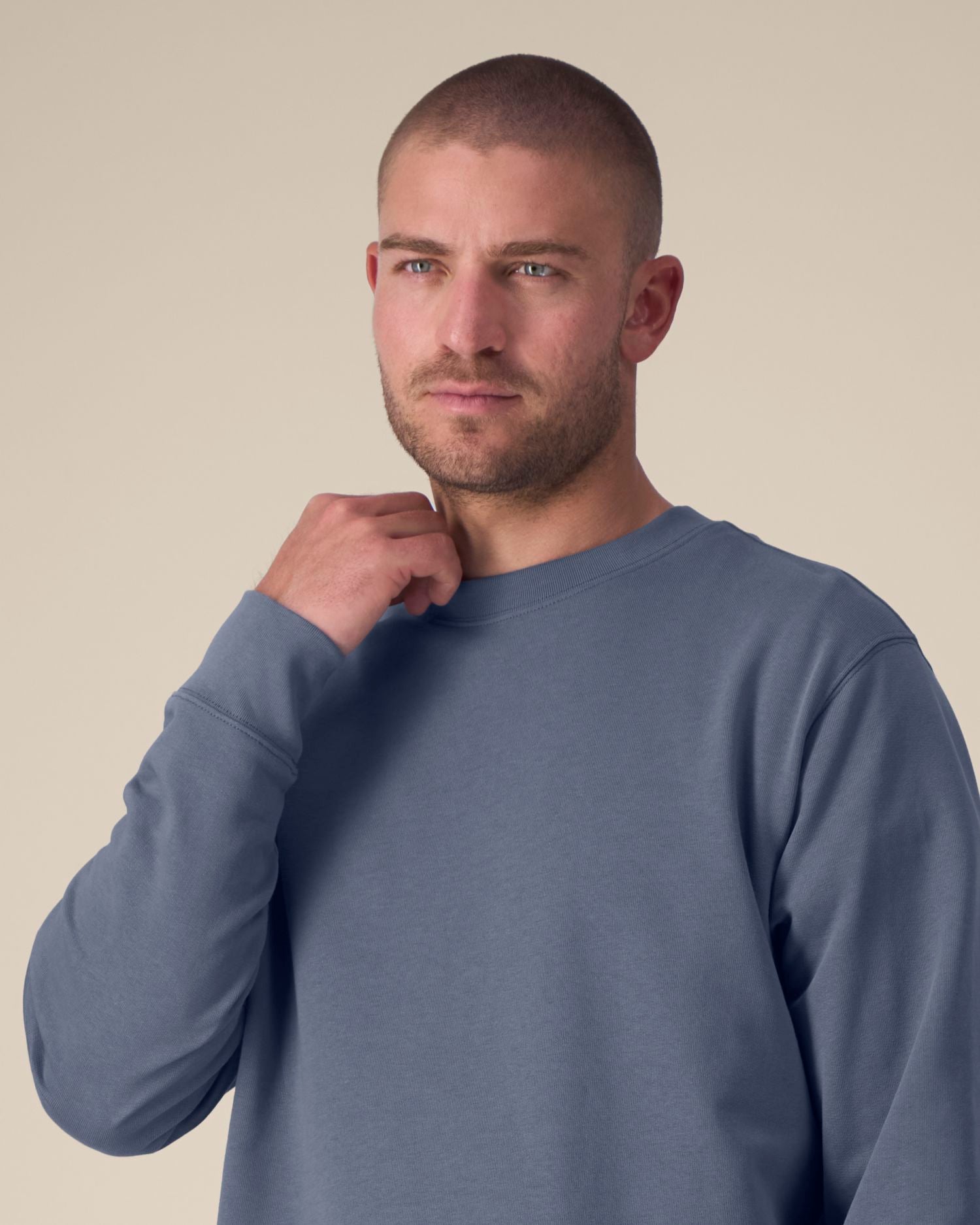 Unisex Crew Neck Sweatshirt - Organic Cotton 350 GSM | STSU178 Changer 2.0