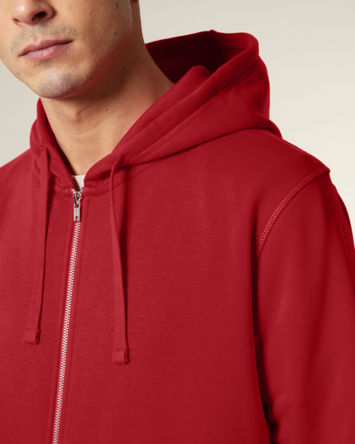 Sweat à capuche zippé mi-léger en coton biologique unisexe - 280 GSM | Mixer STSU205