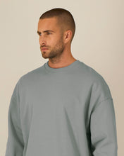 Uniseks Oversized Organisch Katoenen Ronde Hals Sweater - 350 GSM | Radder 2.0 STSU208