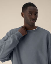 Unisex Organic Oversized Garment Dyed Crew Neck Sweatshirt - 380 GSM | Radder 2.0 Vintage STSU210