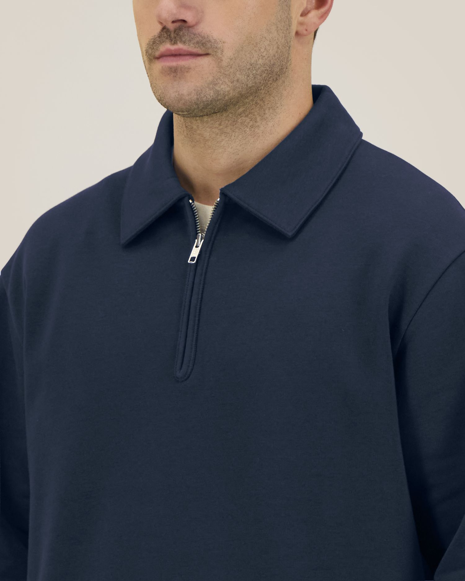 Sudadera unisex con cuello y cremallera de un cuarto - 280 GSM | Proper - STSU273
