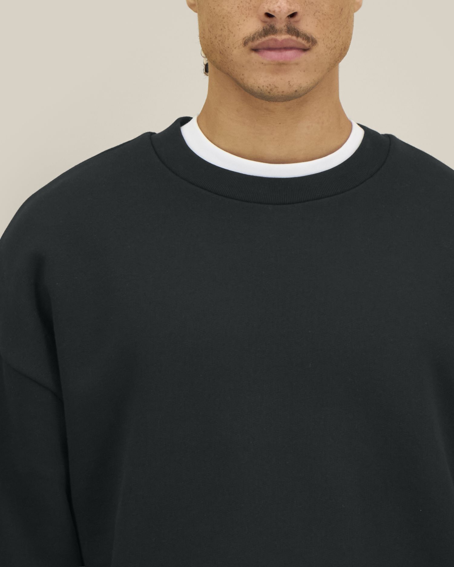 Unisex Ultra Heavyweight Oversized Crewneck - 500 GSM | Former - STSU279
