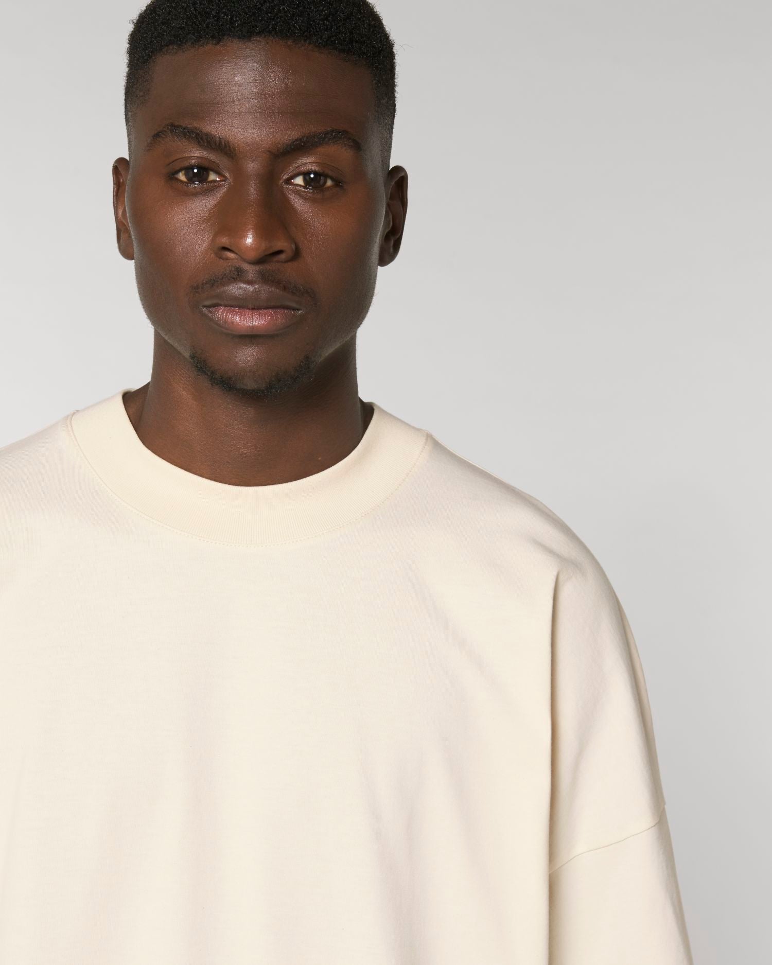 Unisex Organic High Neck Oversized T-shirt - 200 g/m² | Blaster STTU815