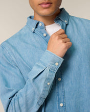 Heren Denim Shirt - 235 GSM | Stanley Denim Shirt STWM967