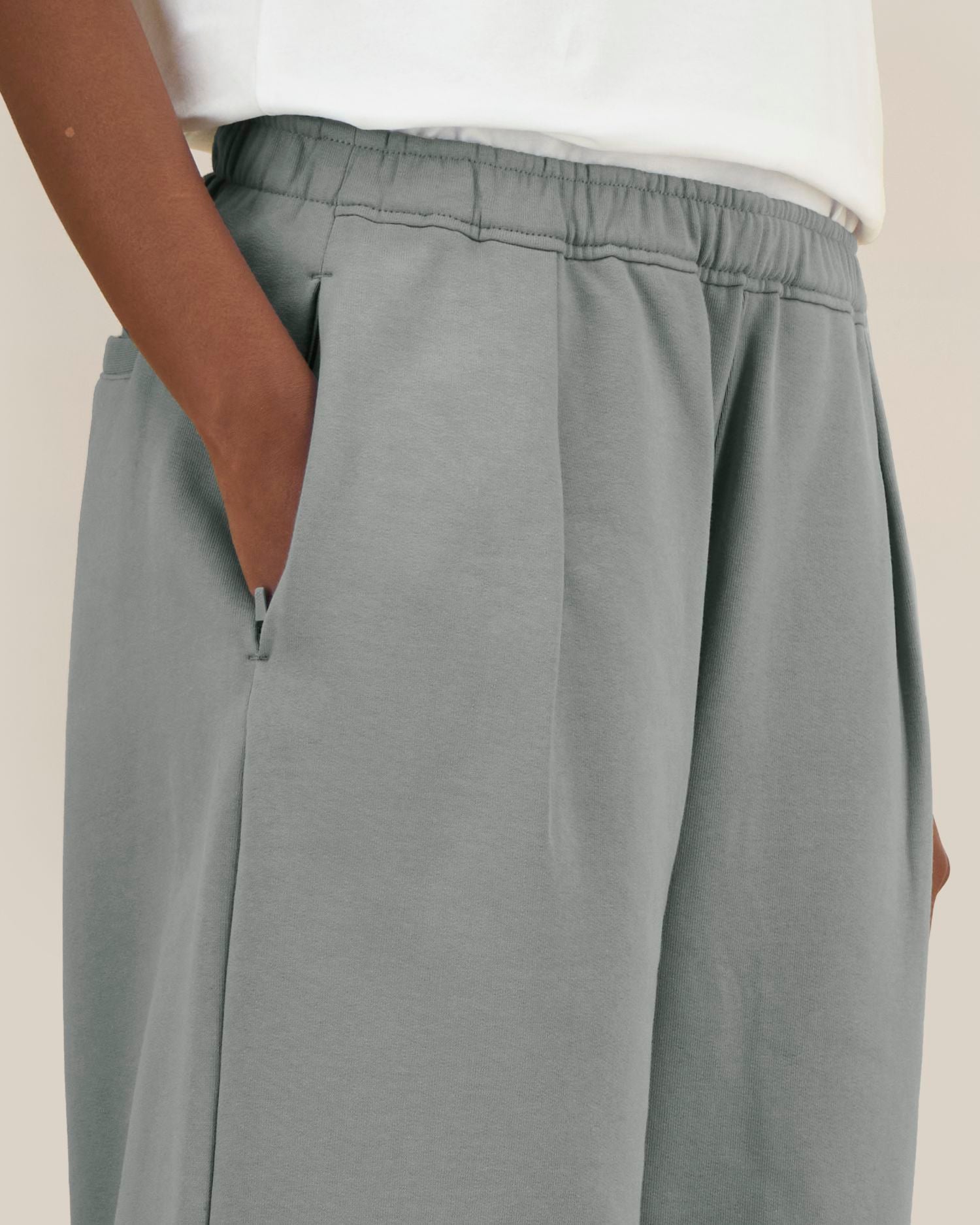 Pantalon de jogging unisexe Oversized à jambes ballon en coton recyclé - 400 g/m² | Barreler - STBU276