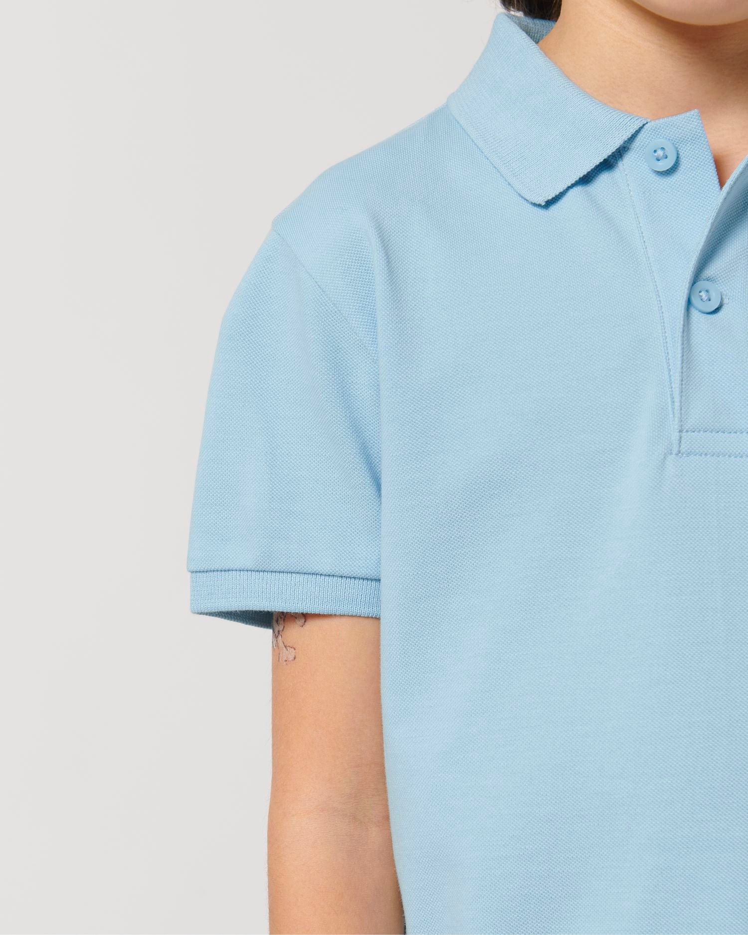 Polo orgánico clásico para niños - 220 g/m² | Mini SprinterSTPK908