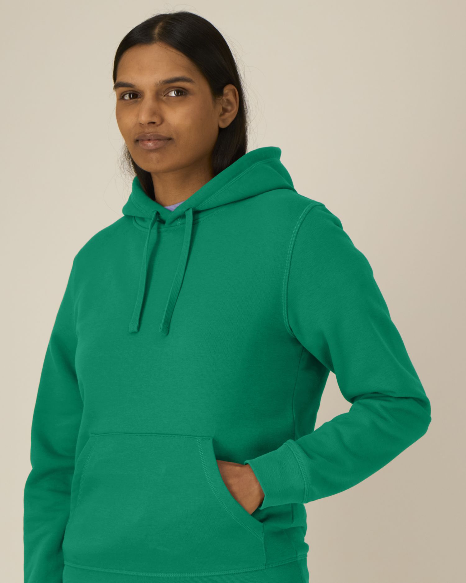 Unisex Hoodie Sweatshirt van Biologisch Katoen Middel-Licht - 280 GSM | Drummer 2.0 STSU168